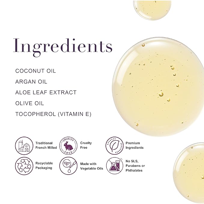 A LA MAISON de Provence Liquid Soap, Lavender Aloe, 16.9 Fl Oz (Pack of 3)