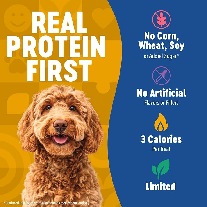 Finley's Training Treats Variety Soft Low Calorie Dog Treats, 16oz, 4 Pack | Limited Ingredient for Puppies and Adult