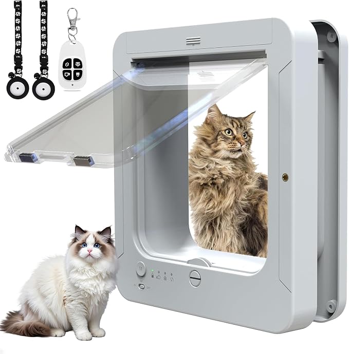 Smart Electronic Cat，Entry Microchip Sensing Technology，for Small Dogs