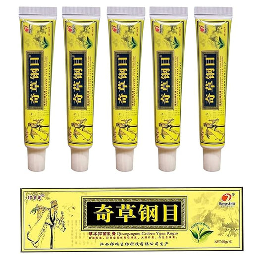 Official Seller - Chinese Herbal Cream - Natural Relief for Skin Issues - Pack of 5