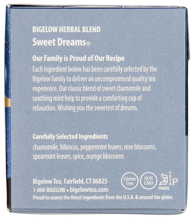 Bigelow Tea, 20 Bags - Sweet Dreams (3 Pack) 3