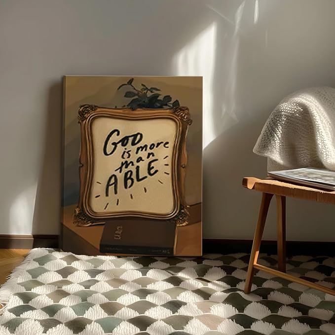 Framed Black Girl Wall Art Set of 3, Fashion Inspirational Black Woman Wall Decor Paintings, African American Positive Affirmations Pictures Canvas Prints for Living Room Bedroom Office 16x24 inch
