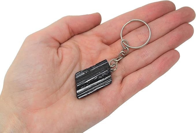 Keychain Natural Raw Stone - Crystal Healing Keychains - Healing Crystals - Reiki Chakra Healing