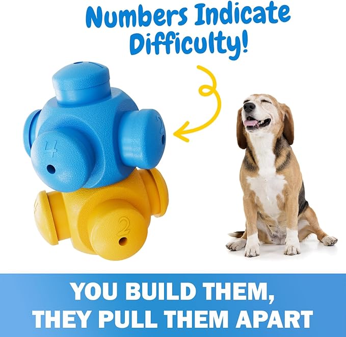 Dog Puzzle Toys for Smart Dogs, Interactive, Treat Puzzle, Enrichment