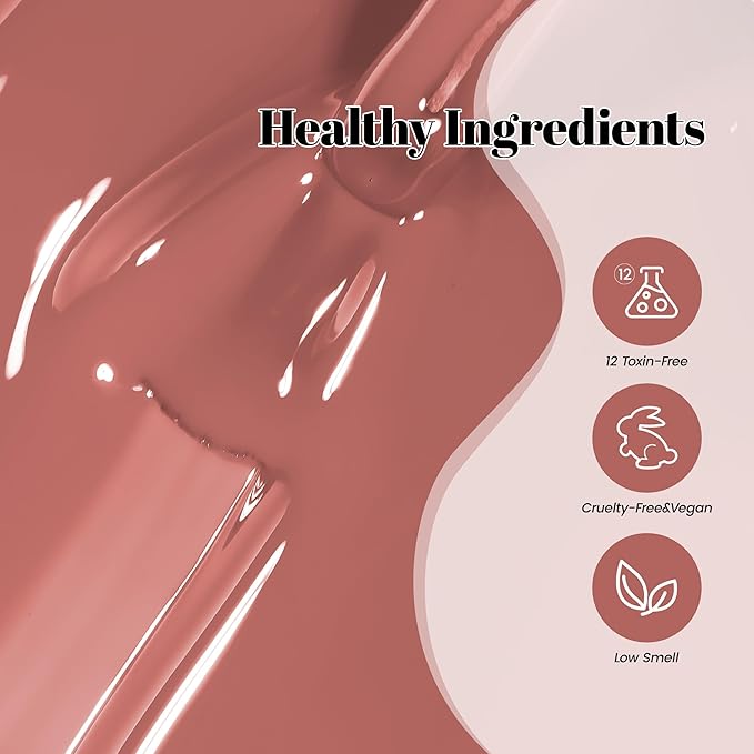 YTD Likomey Oatmeal Light Brown Gel Nail Polish,15ml Salon Home DIY Manicure and Pedicure Fall Winter UV Color Varnish,CS463
