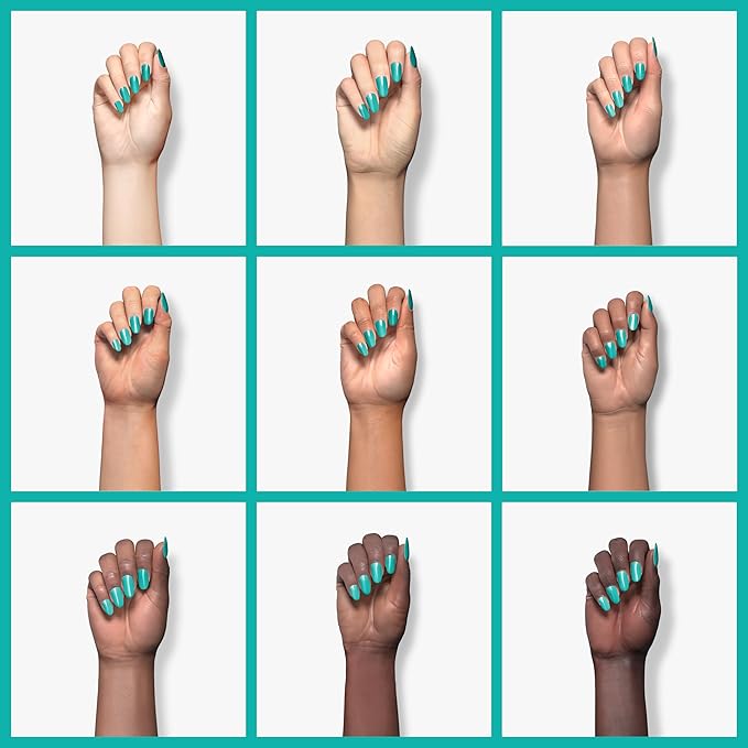 MAYCHAO 15ML Turquoise Teal Gel Nail Polish 1Pc Deep Oceanside Green Gel Polish Soak Off UV LED Nail Polish Nail Art Starter Manicure Salon DIY at Home, 0.5 OZ