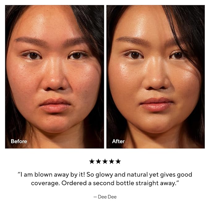 MADARA Liquid Foundation Face Makeup – Skin Equal Soft Glow Mineral Foundation SPF15 Sand 40-30 ml, with Hyaluronic Acid, Buildable Medium Coverage, Dewy Finish, Vegan, COSMOS natural certified