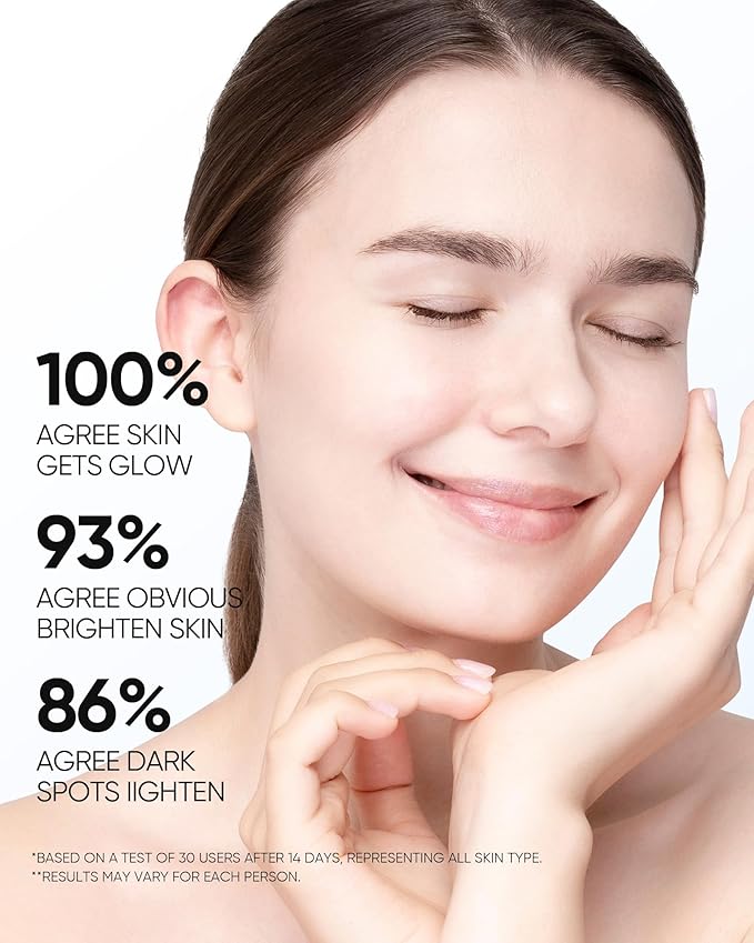 Brightening Serum Toner with 377 Pro Optical Scattering Technology – Hydrating, Lightens Dark Spots, Evens Skin Tone – Tamarind Seed Polysaccharide & Arginine for Radiant, Healthy Skin