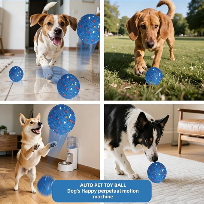 Smart Bouncing Dog Ball Dual Mode