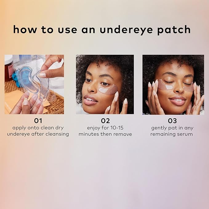 The Good Patch Brighten Up Hydrogel Under Eye Patches for Dark Circles and Puffy Eyes, Made with Niacinamide, Vitamin K, Pine Leaf Extract, Clinically Proven (18 Total Patch Sets)
