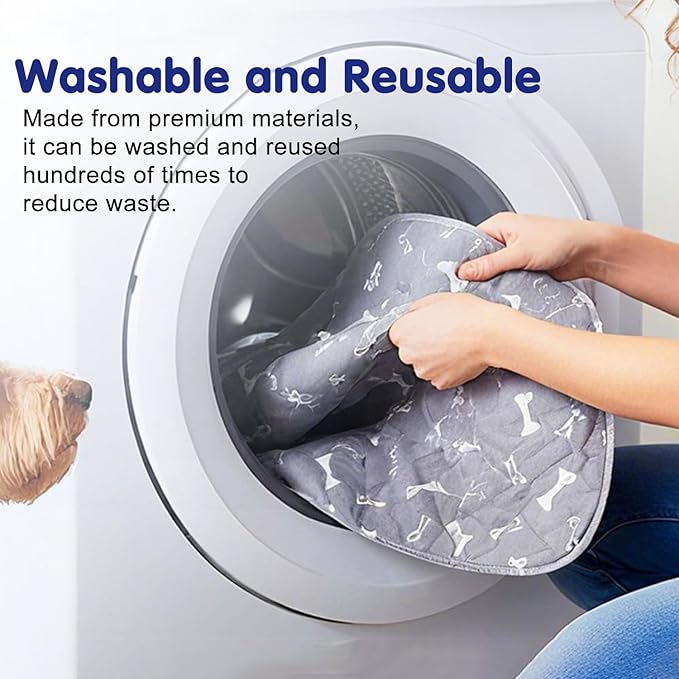 Pee Pads with Pheromones, Elite Pads for Cats, Washable Pee Pads for Dogs, Leak-Proof & Anti-Slip Pet Training Pad for Home & Travel(Brown-A,XL:35.4" ×31.5")