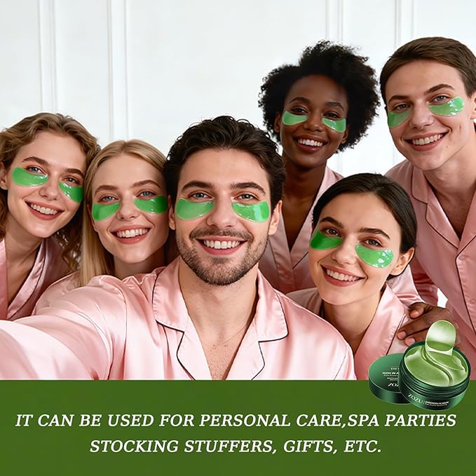 Avocado Eye Mask 60 Pcs,Under Eye Patches for Dark Circles and Puffiness,Hydrating Moisturizing Eye Masks Skincare for Wrinkles, Eye Patches for Women, Under Eye Bags, Reduce Fine Lines