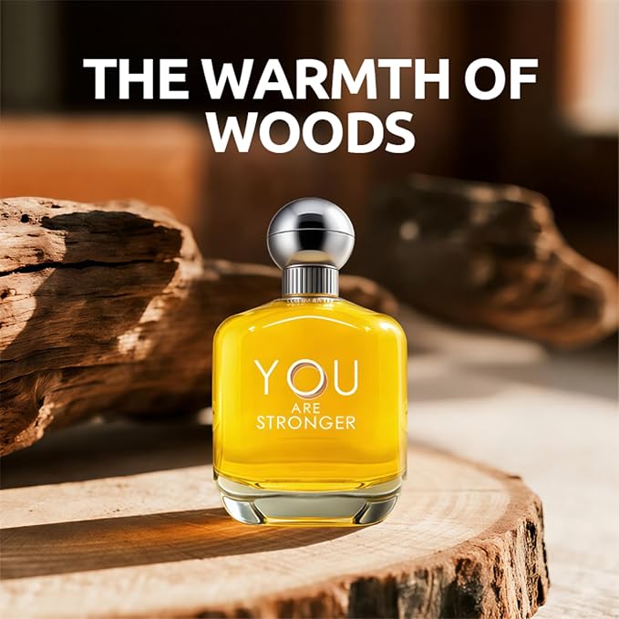 AFLUXE YOU ARE STRONGER | Cologne For Men | Long-Lasting Woody Fresh Scent | 100ml | Luxury Gift Set
