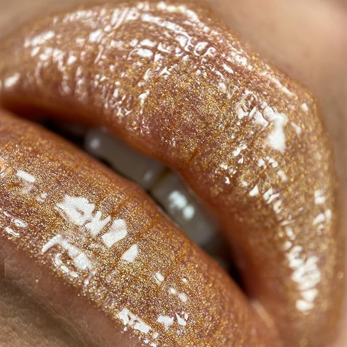 UNICORN SNOT Glitter Gel & Glitter Liquid Metal Lip Paint Bundle - Makeup for Festivals, Raves, Anime Cosplay - Safe for Face, Easy Application & Removal (Bling & Dune)