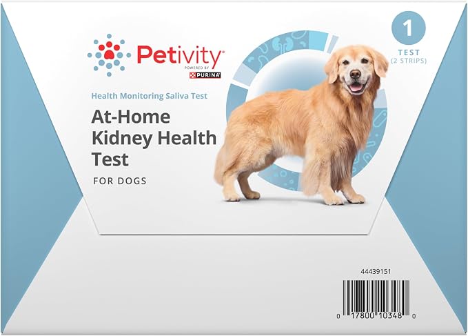 Petivity At-Home Kidney Health Test Kit for Dogs, Powered by Purina - (Pack of 1)