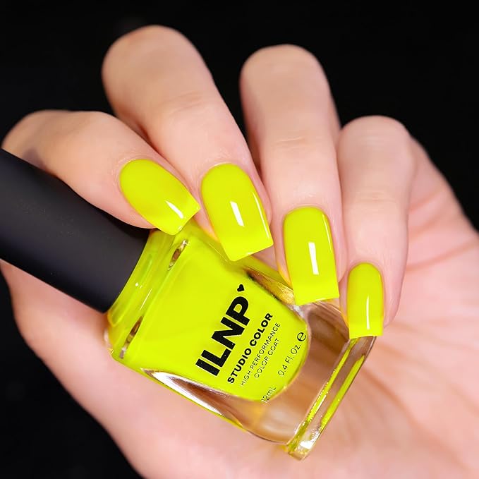 ILNP Squeeze Me - Vivid Yellow Jelly Studio Color Nail Polish