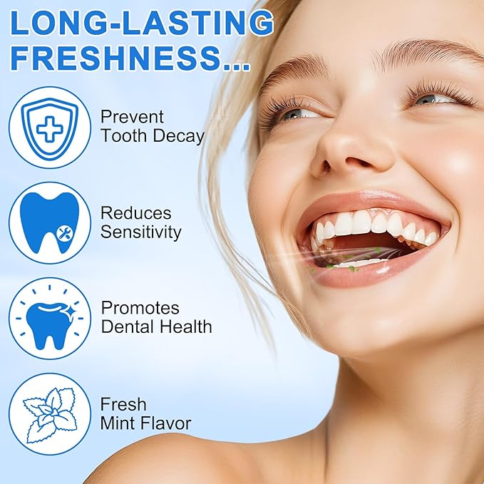 9.9%Hydroxyapatite Toothpaste for Enamel Protection and Tooth Strengthening, Hidroxiapatita Toothpaste Whittooth and Repairs Teeth, Reduces Sensitivity, Natural Peppermint Fresh Breath for Oral Health