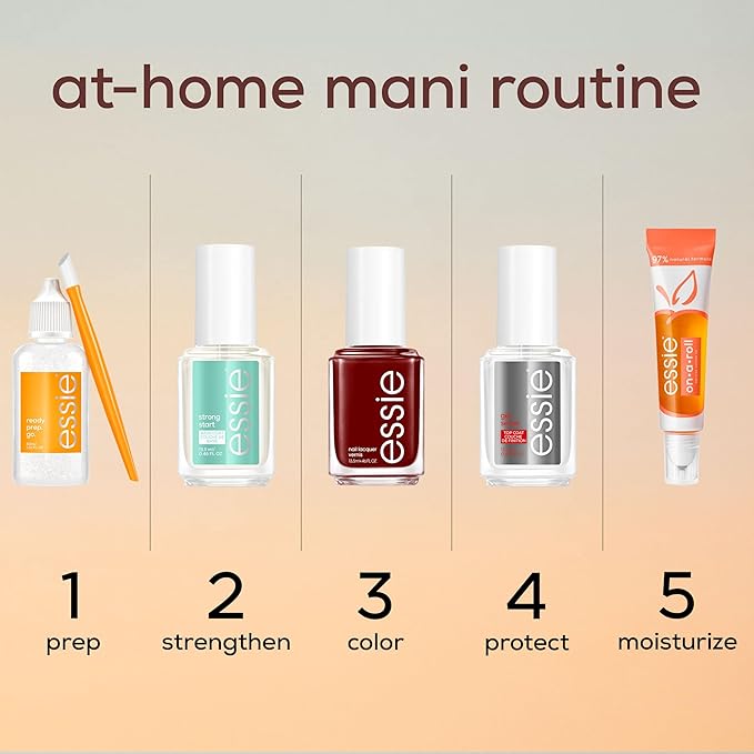 essie Nail Polish, Salon-Quality Brown Nail Polish, Boho Rodeo, Vegan, Boho Rodeo, 0.46 fl oz
