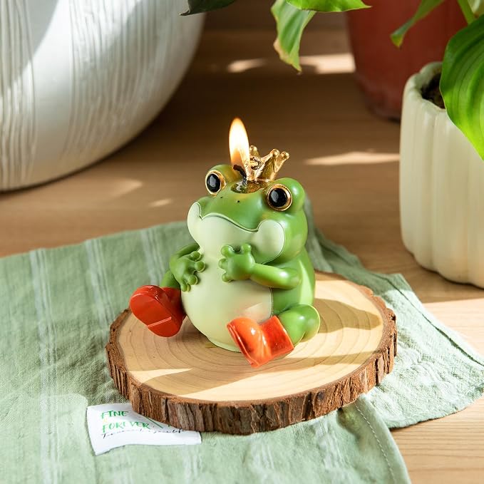 Frog Prince Aromatherapy Scented Vegetable Wax Candle