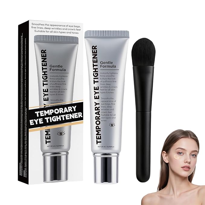 Instant temporary eye tightener cream,temporary eye tightener,improve dark circles,mild formula suitable for all skin types,0.68FL OZ,1PCS.
