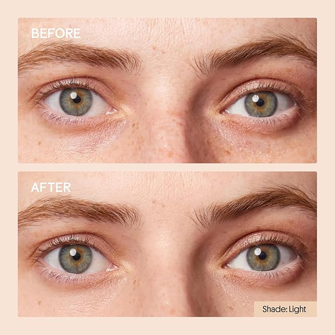 Winky Lux Peeper Perfect Under Eye Concealer, Makeup & Eye Brightener, Full Coverage Concealer for Dark Circles, Color Corrector & Eye Primer, With Collagen, Hyaluronic Acid & Vitamin E (Golden Beige)