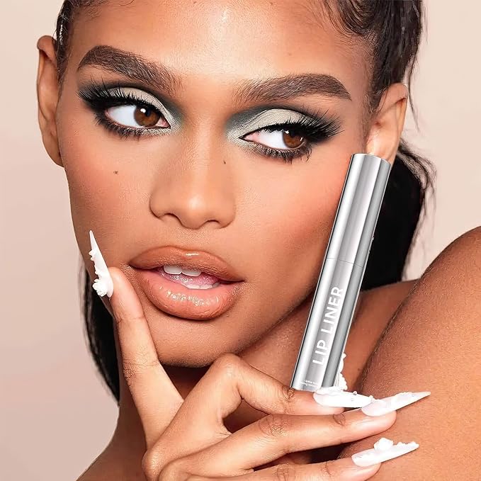 Lip Stain Peel Off - Waterproof Lip Liner, Long Lasting Transfer Proof & Smudge-Proof Lip Liner Stain Moisturizing Easy to Use Natural Lip Color (Nude)