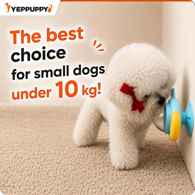 YEPPUPPY Interactive Airplane Dog Puzzle Toy for Small Dogs