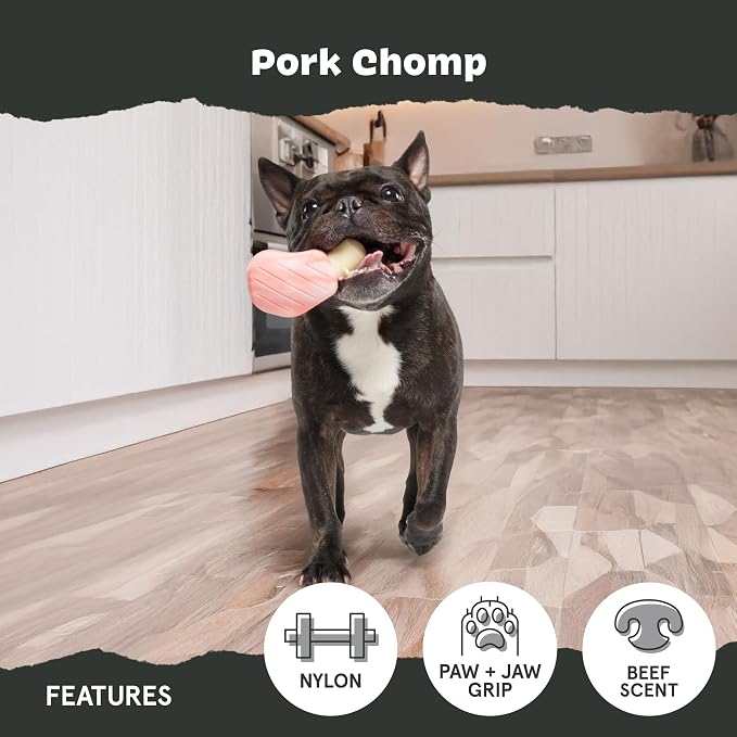 BarkBox Pork Chomp Dog Toy - Medium