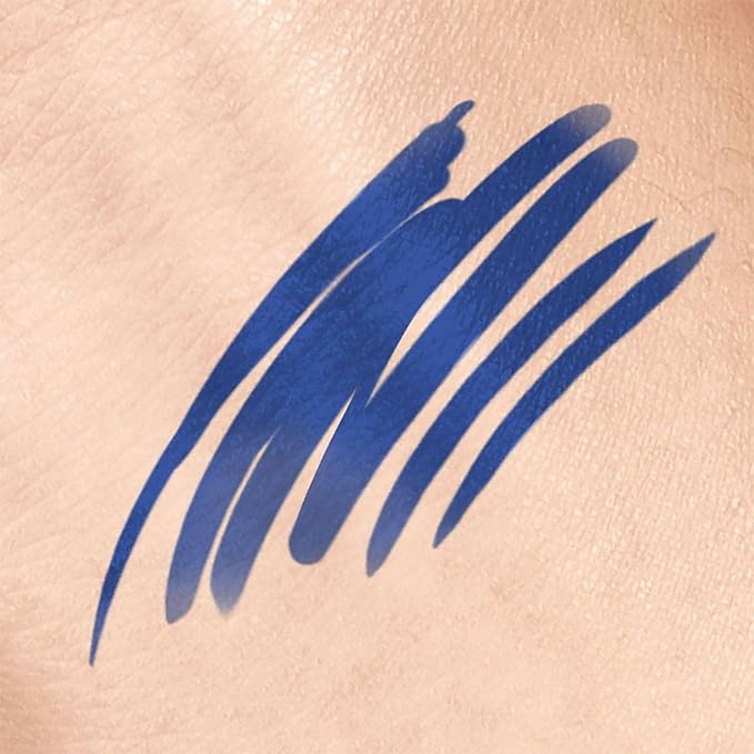 LaDot Temporary Tattoo Liner Pen – Fine Tip Waterproof Body Art Marker for Drawing Custom Skin Designs – Ideal for Temporary Tattoos, Festivals, Parties & More (Blue)