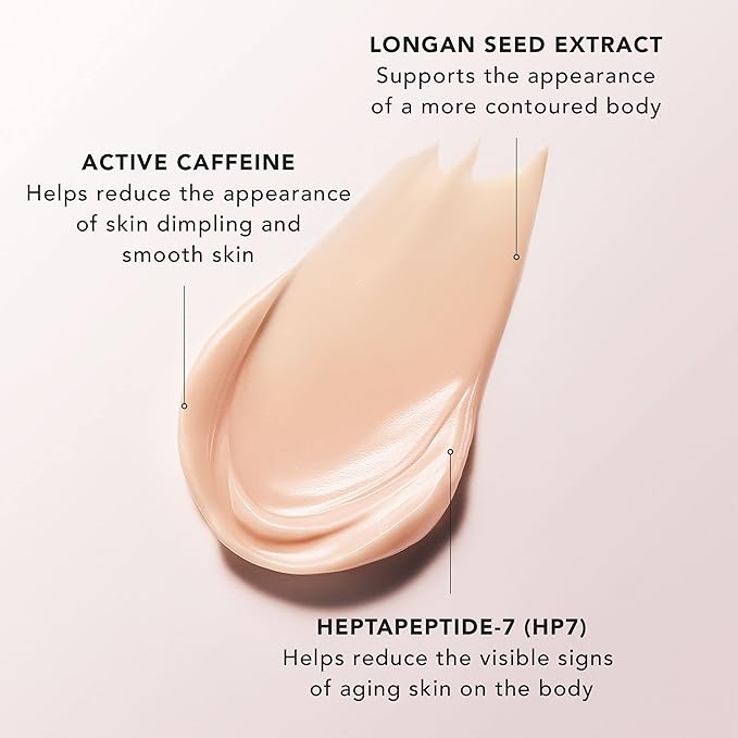 JLO BEAUTY Firming Body Lotion & Hydrating Moisturizer, Enriched with Peptides, Hyaluronic Acid, Ceramides & Caffeine, Whipped Body Cream For Women, Firming Skin Care, Smooth + Seduce, 6.7 Oz