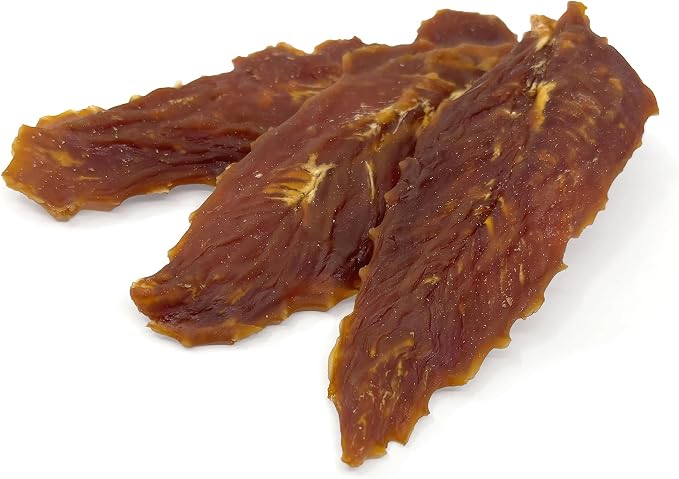 Pet 'n Shape Chik 'n Breast Jerky Dog Treats - 1 Pound | Premium chicken breast, Limited ingredients, Wheat and soy free, Everyday reward, For all life stages, High-protein snack