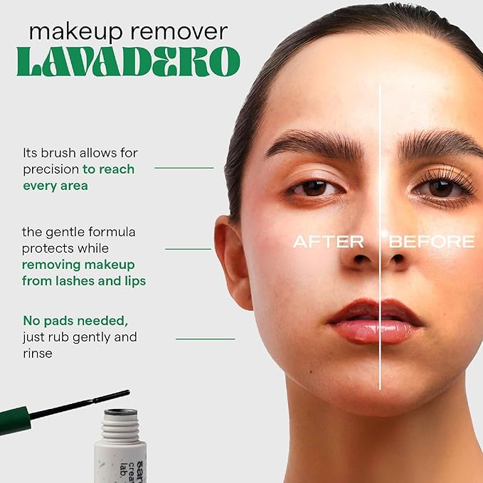 SARELLY Lash Kit | Cow Lashes Mascara + Lavadero Eye Makeup Remover | Waterproof Volume & Gentle Removal | Vegan & Cruelty-Free