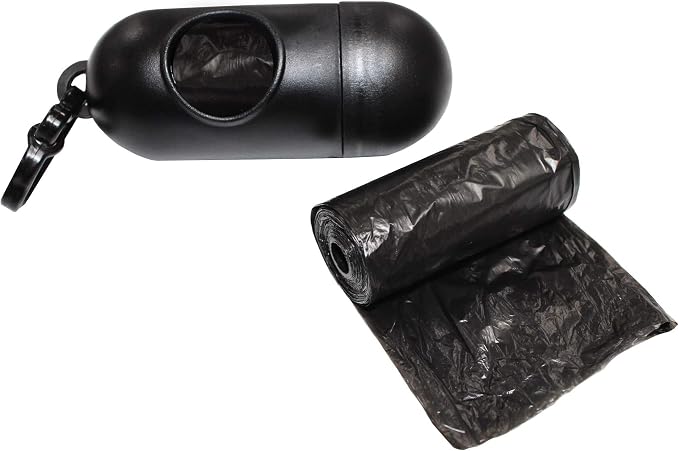 Pets First NCAA GEORGIA BULLDOGS PET LICENSED Poop Waste Bag Dispenser and D Ring for Leash with 300 Premium Garbage Bags