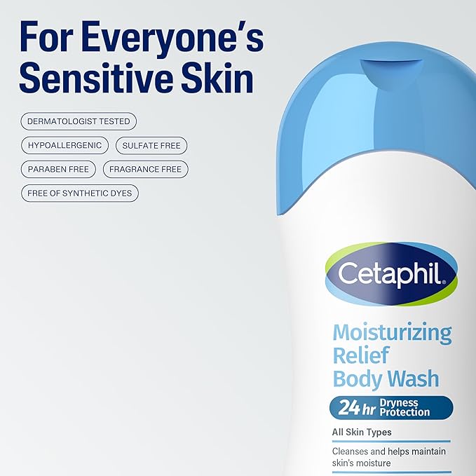 Cetaphil Moisturizing Body Wash 16.9 floz