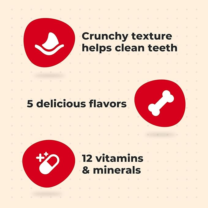 Milk-Bone Flavor Snacks Small Dog Biscuits, Flavored Crunchy Dog Treats, 24 Oz. Box | 5 flavors per box (beef, chicken, turkey, bacon & sausage flavors with other natural flavors), made with 15% protein