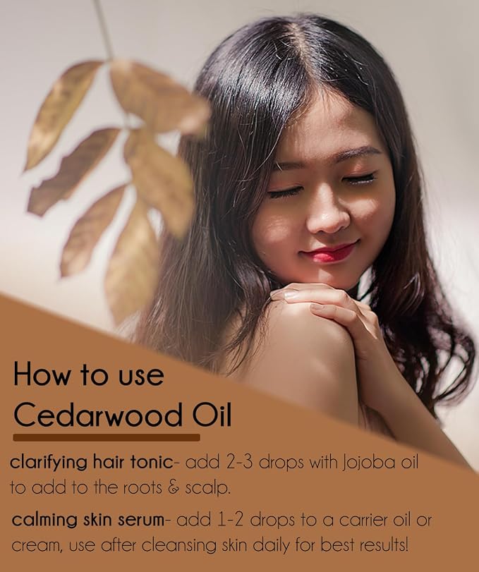 Cedarwood Atlas Essential Oil – 8 fl oz (237 ml) Aluminum Bottle w/Plug Cap – 100% Pure Essential Oil – GreenHealth