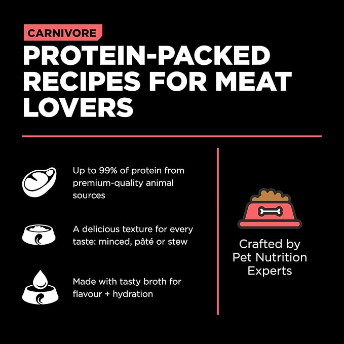 Go! Solutions Carnivore, Grain-Free, Protein Rich Wet Cat Food, Salmon and Cod Pâté, 6.4 oz (Pack of 6)