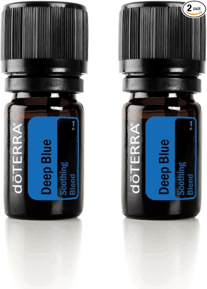 doTERRA Deep Blue Essential Oil Soothing Blend 5 ml (2 Pack)
