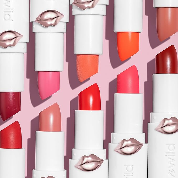 wet n wild Mega Last High-Shine Lipstick | Pink Mad for Mauve | Pack of 2