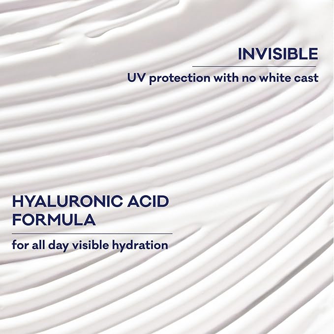 Biore UV Aqua Rich Daily Hydrating Facial Moisturizer with SPF 50 | Oil Free Sunscreen for Sensitive Skin with Hyaluronic Acid, Non-Comedogenic, Dermatologist Tested, 1.7 Oz