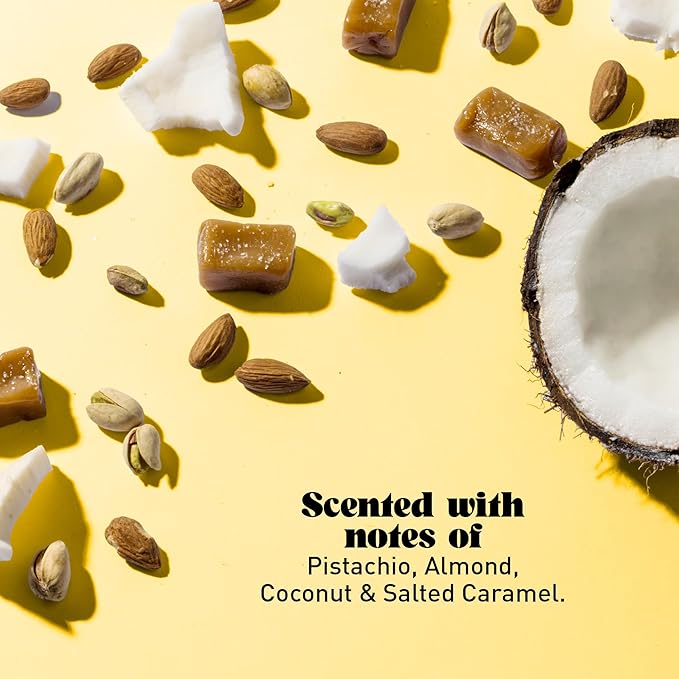 NATURE WELL Cheeky Firming Body Oil & Body Cream Bundle, Luxuriously Glowy, Fast-Absorbing, Designed to Nourish, Firm & Smooth Skin, Scented with Pistachio, Almond, Coconut, & Salted Caramel