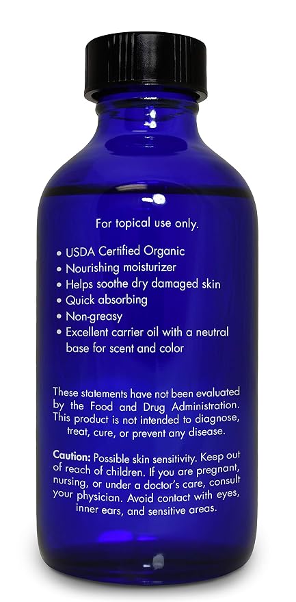 Organic, Fractionated Coconut Oil, for Skin, Essential Oils – 100% Pure, Fractionated Coconut Oil, by Zongle Therapeutics, 4 OZ
