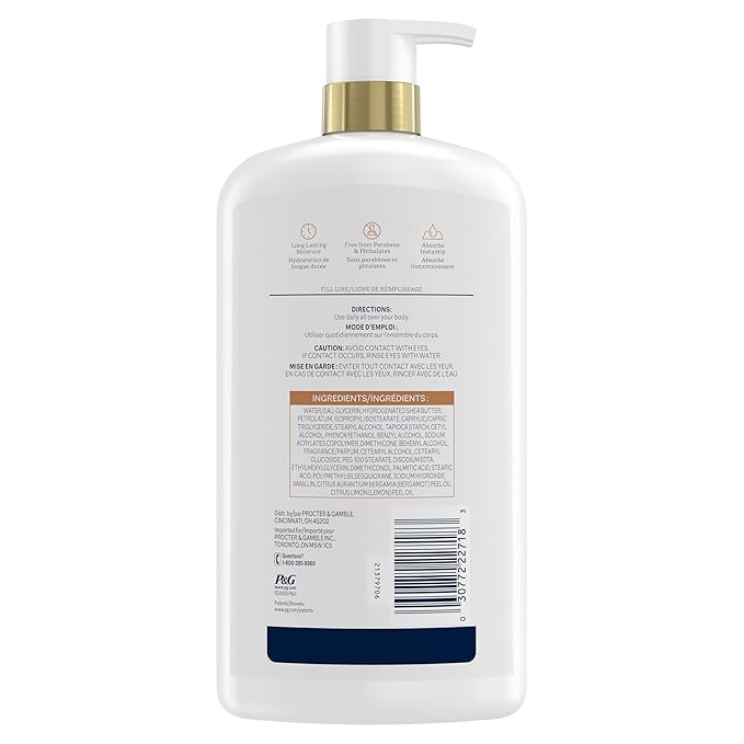 Ivory Hand & Body Lotion + Body Wash Bundle, Oatmilk Scent, 24hr Moisturizing & Nourishing Hydration, Repairs and Soothes Extra Dry & Itchy Skin, Made with Shea Butter Blend, 27 fl oz (Pack of 2)