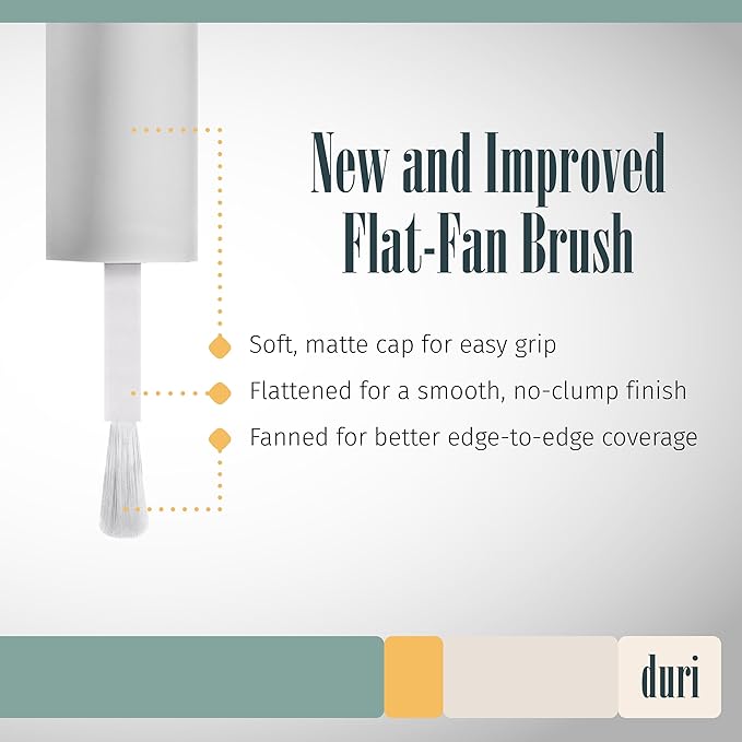 duri Nail Polish, 501 Wedding Vows, Pastel Pink, Full Coverage, Gorgeous Baby Pink, Glossy Finish, Fast Drying, 0.5 Fl Oz