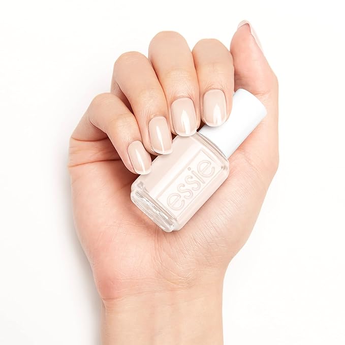 essie Nail Polish, Sheer White, 0.46 Ounce | Glossy Shine | Marshmallow | Pack of 2