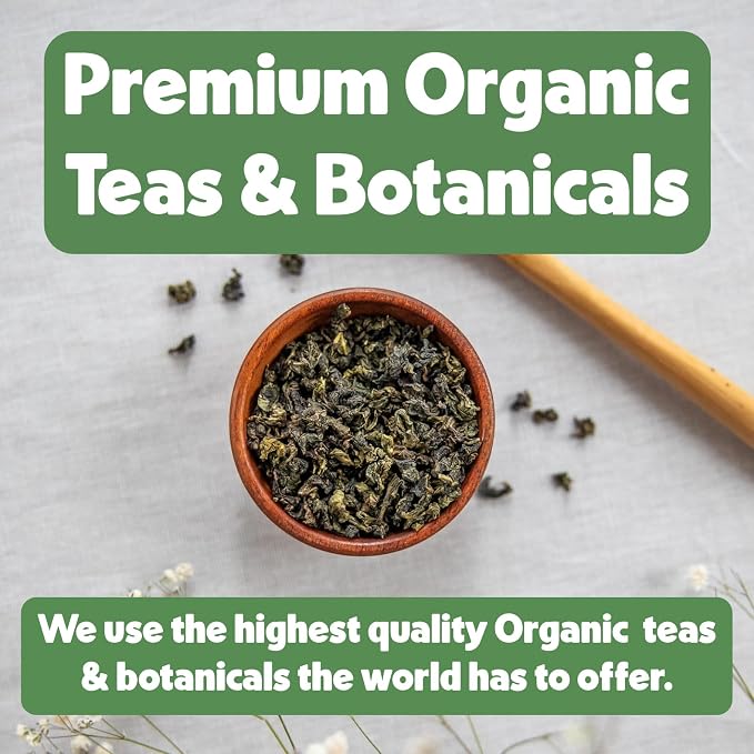 Heavenly Tea Leaves Organic Wellness Tea Sampler, Loose Leaf Tea Gift Set