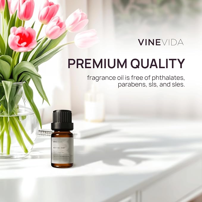 VINEVIDA Luxury Hotel Scent Collection - Set of 8 Premium Fragrance Oils - 5 Star Hotel Essential Oil, Fragrance for Home Diffusers, Soap & Candle Making