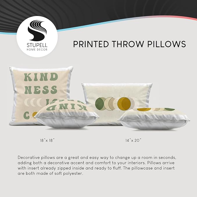 Stupell Industries | Glam Fashion Butterfly, 18 x 18 | Indoor Pillow, Made in USA - By Madeline Blake