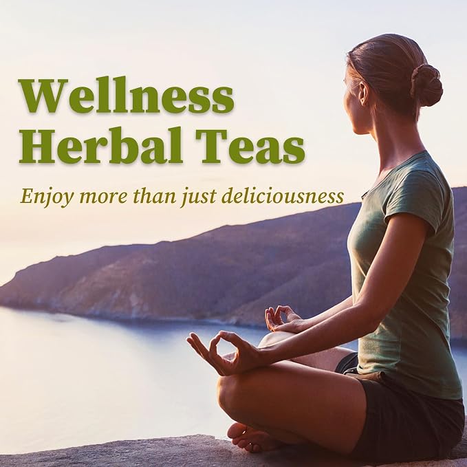 FullChea - Nettle Leaf Tea Bags, 25 Teabags, 1.5g/bag - Naturally Stinging Nettle Tea - Support Eye Health & Strengthen Bones