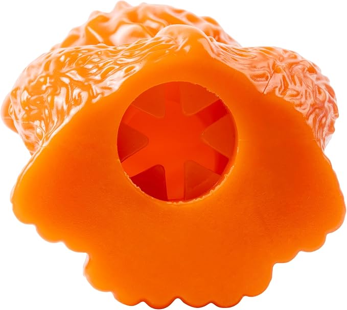 KONG Rewards Zoolooz Treat Dispenser Toy – Interactive Enrichment Puzzle for Dogs – Dispenses Treats & Kibble – Use Ziggies – Assorted Animals (Orange Lion)